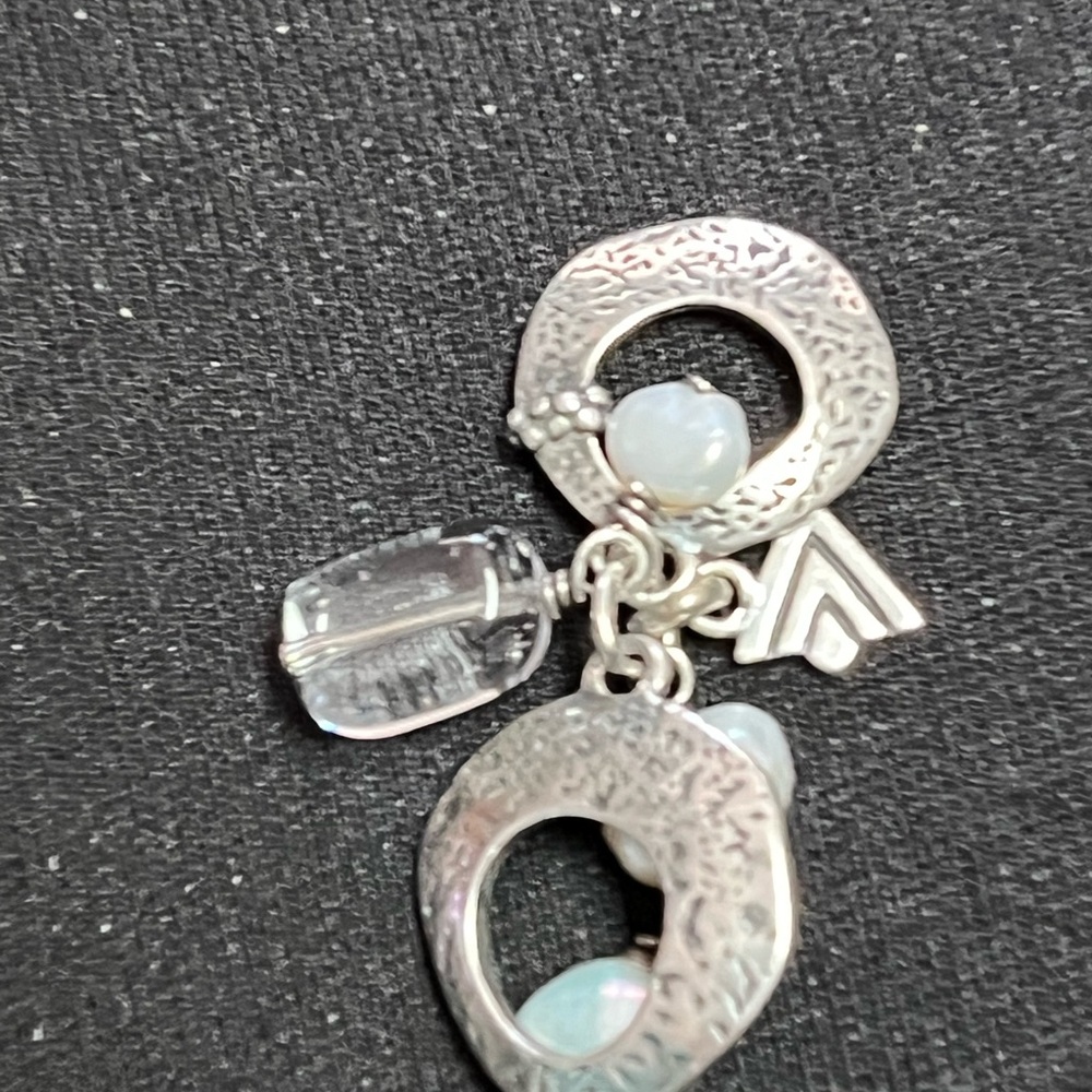 Beautiful Silpada brand “Effervescence “ Sterling Silver & Pearl bracelet. - Picture 5 of 6
